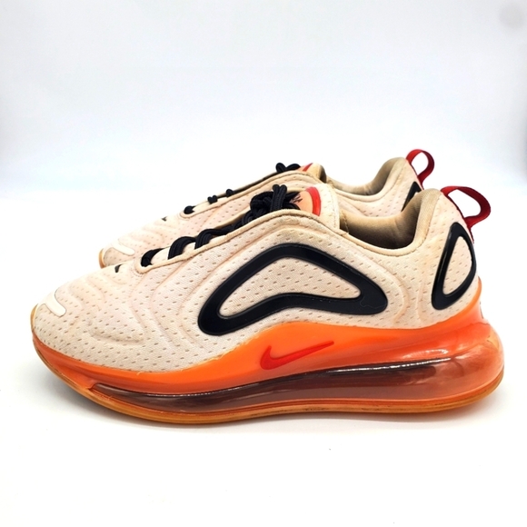 Nike Shoes Women 9.5 Air Max 720 Sneakers AR9293 602 Soft Pink Coral - Picture 1 of 11